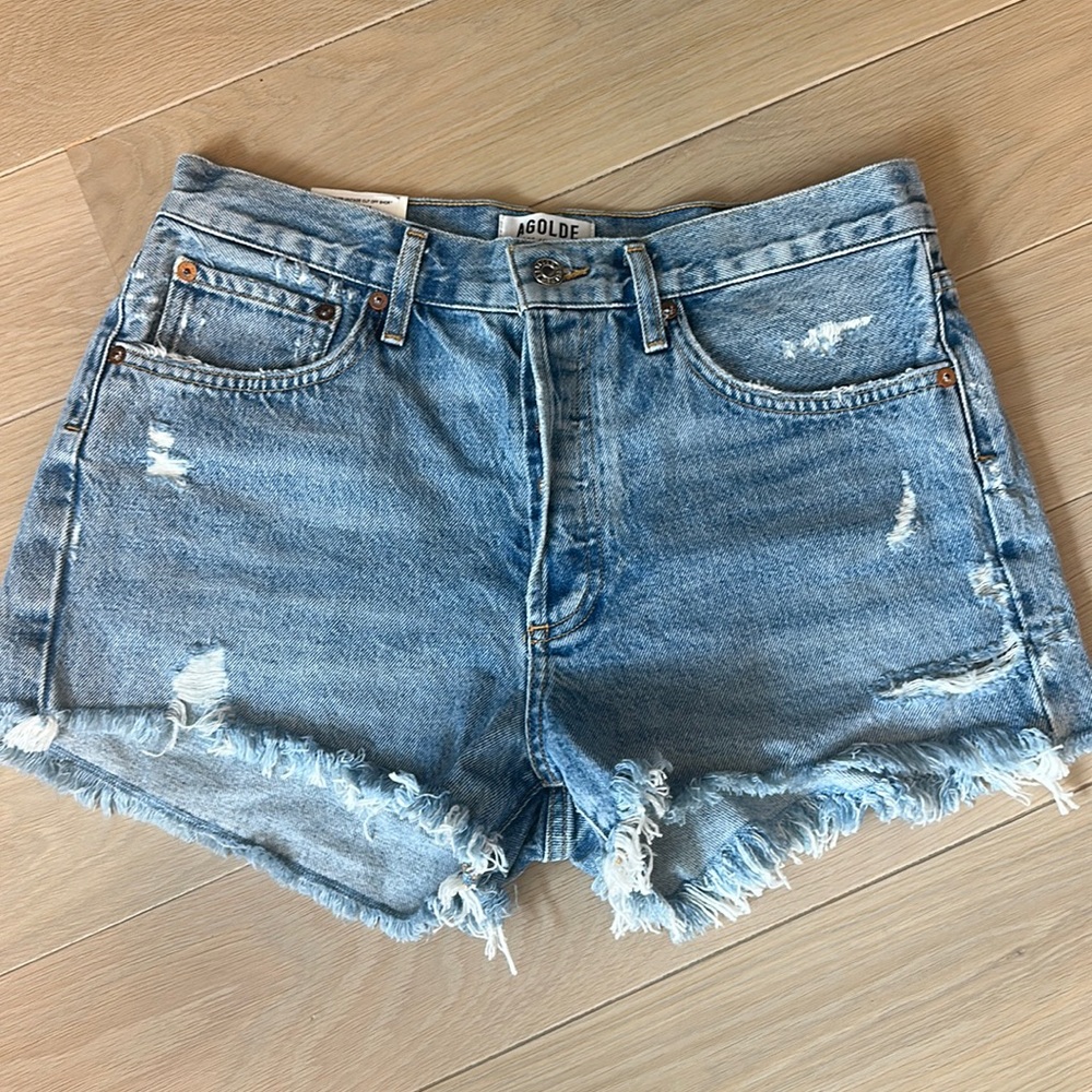 Agolde Parker Vintage Cut Off Shorts - Swapmeet